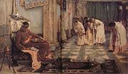 John William Waterhouse The Favourites of the Emperor Honorius oil painting